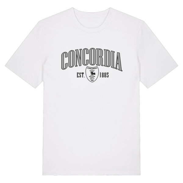 Concordia logo T-shirt wit Thumbnail