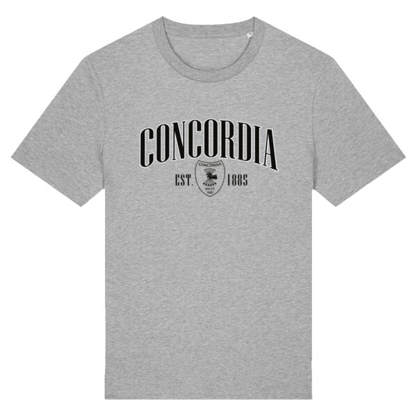 Concorida Logo T-shirt grijs Thumbnail
