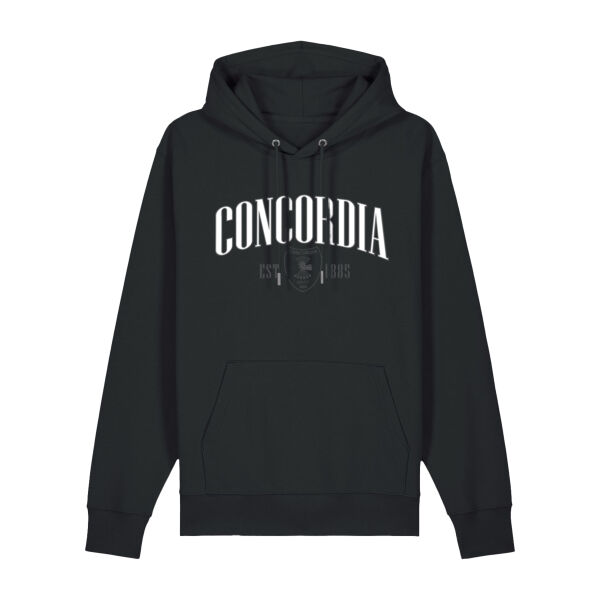 Concordia Logo Hoodie Black Thumbnail