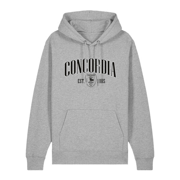 Concordia Logo Hoodie grijs Thumbnail