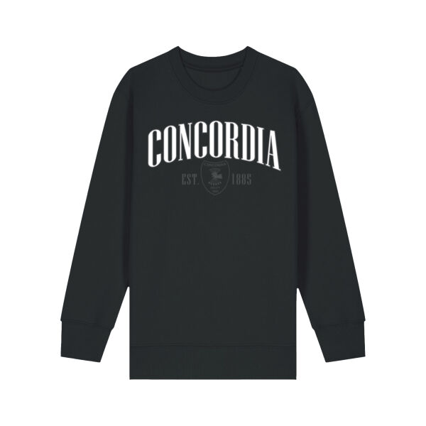 Concordia Logo Sweater Kids zwart Thumbnail